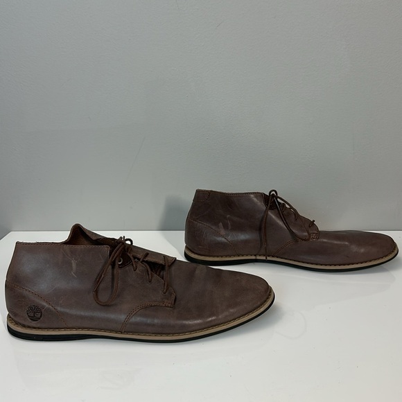 Timberland Revenia Brown Leather Chukka Boots Size 10 main image 8